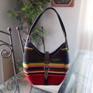 kate spade Multicolor Striped Mini Bag - Red/Black